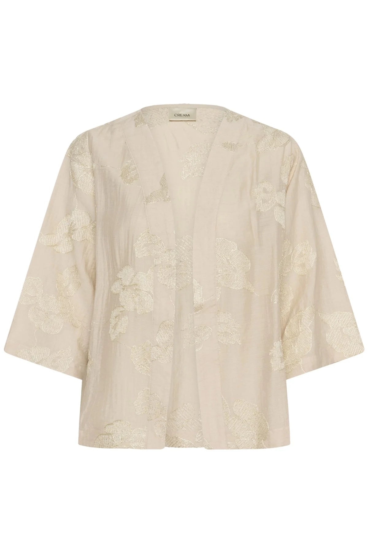 Cream Kort Kimono CREmilia Beige