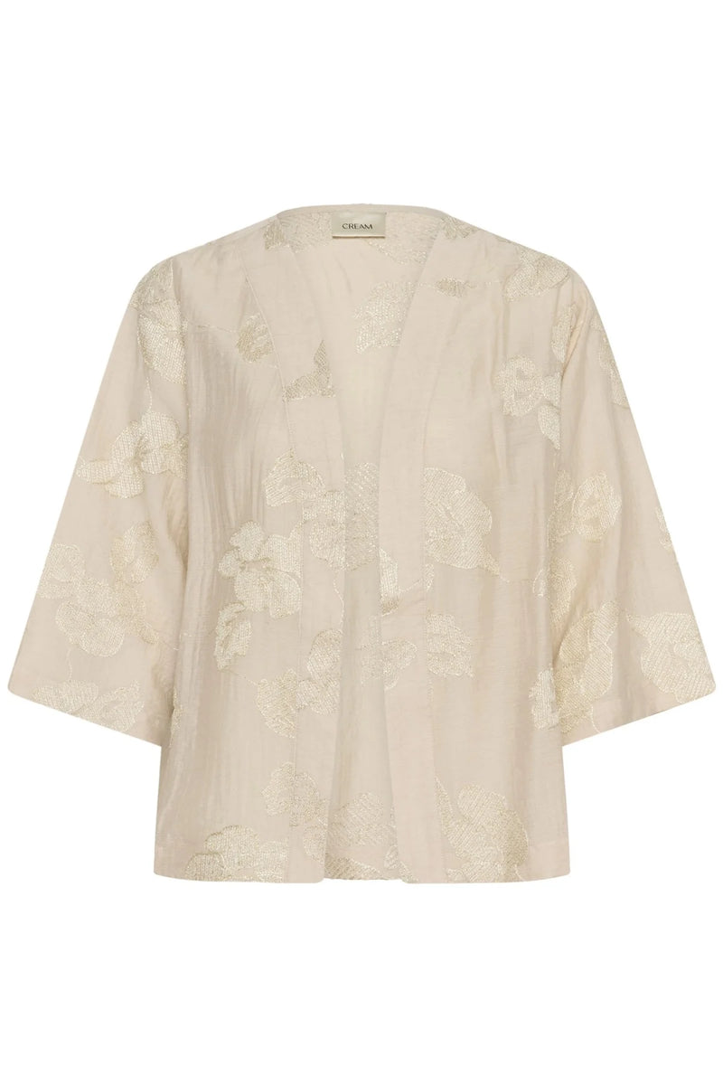 Cream Kort Kimono CREmilia Beige