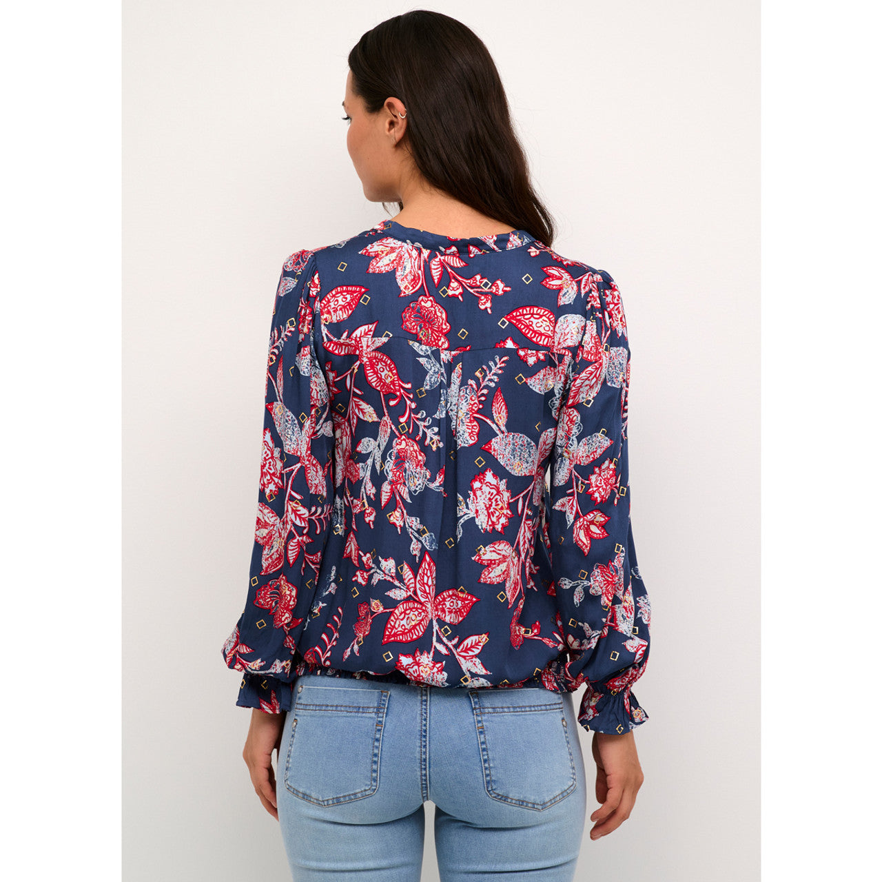 CULTURE Pia Blus Blue