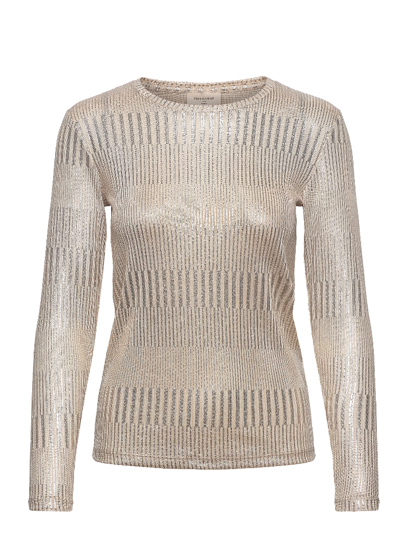 FreeQuent MATTER Långärmade T-shirt Moonbeam