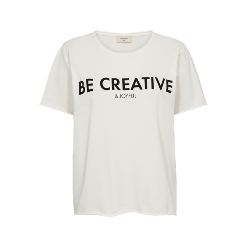FreeQuent FUJI T-Shirt Offwhite Metal