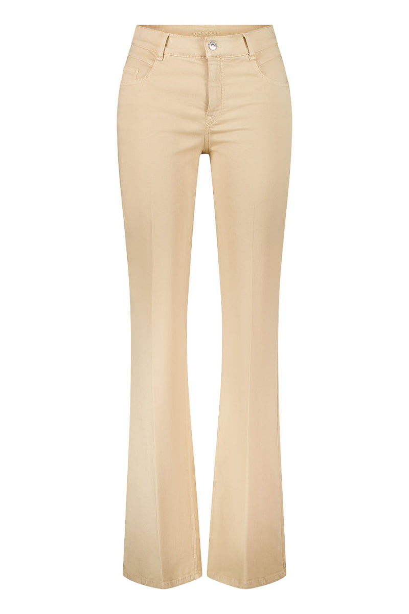Gardeur Slim Fit Byxor ZURI126 5-ficksmodell med Bootcut Sand