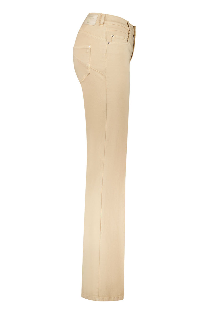 Gardeur Slim Fit Byxor ZURI126 5-ficksmodell med Bootcut Sand