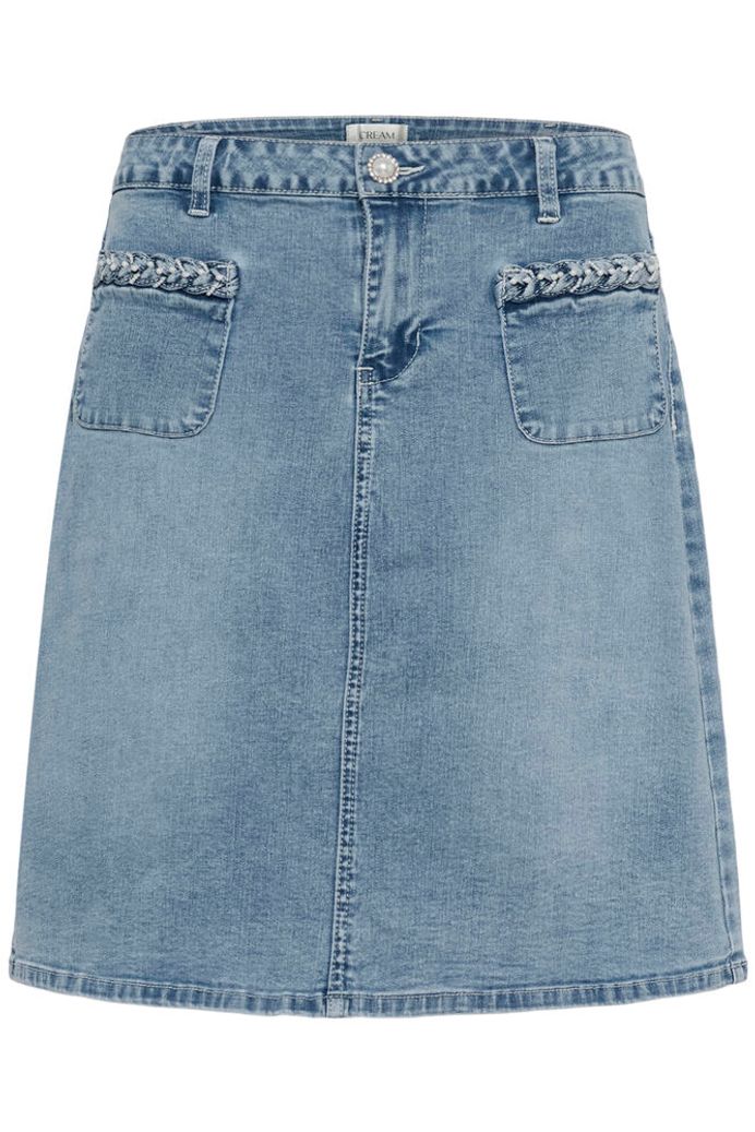 Jeanskjol Cream Grazie Denim Blå