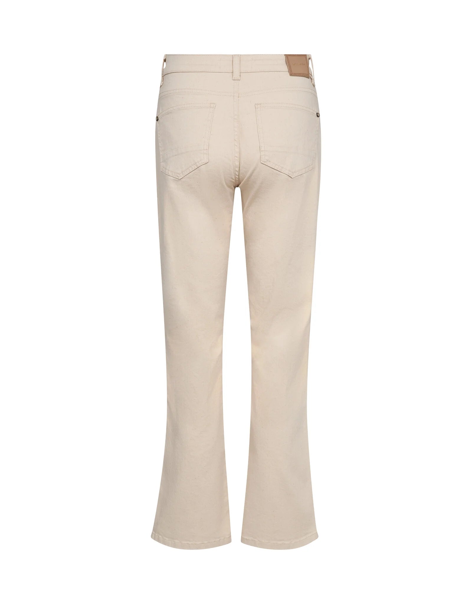 Mos Mosh Smickrande Flare-Jeans Cecilia Perla Clay