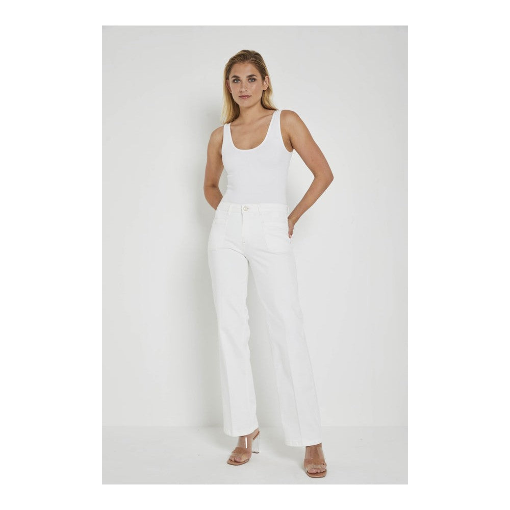 PARA MI Eve Denim White