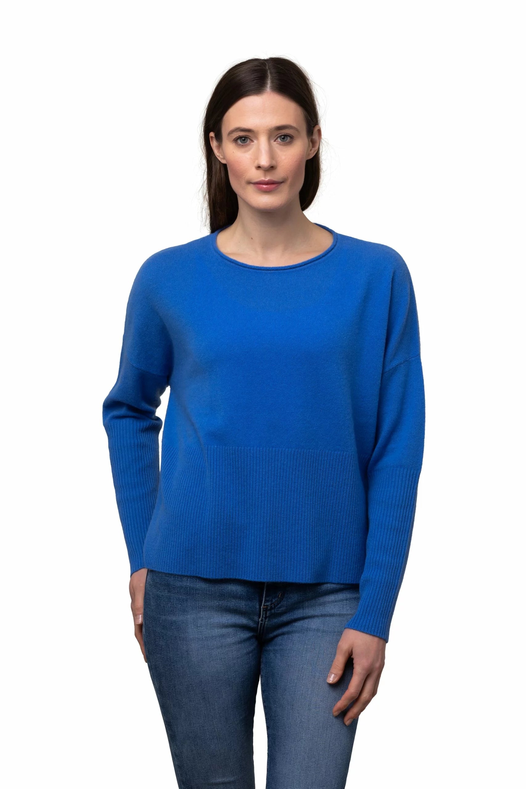 8Design Rib Tröja Blue