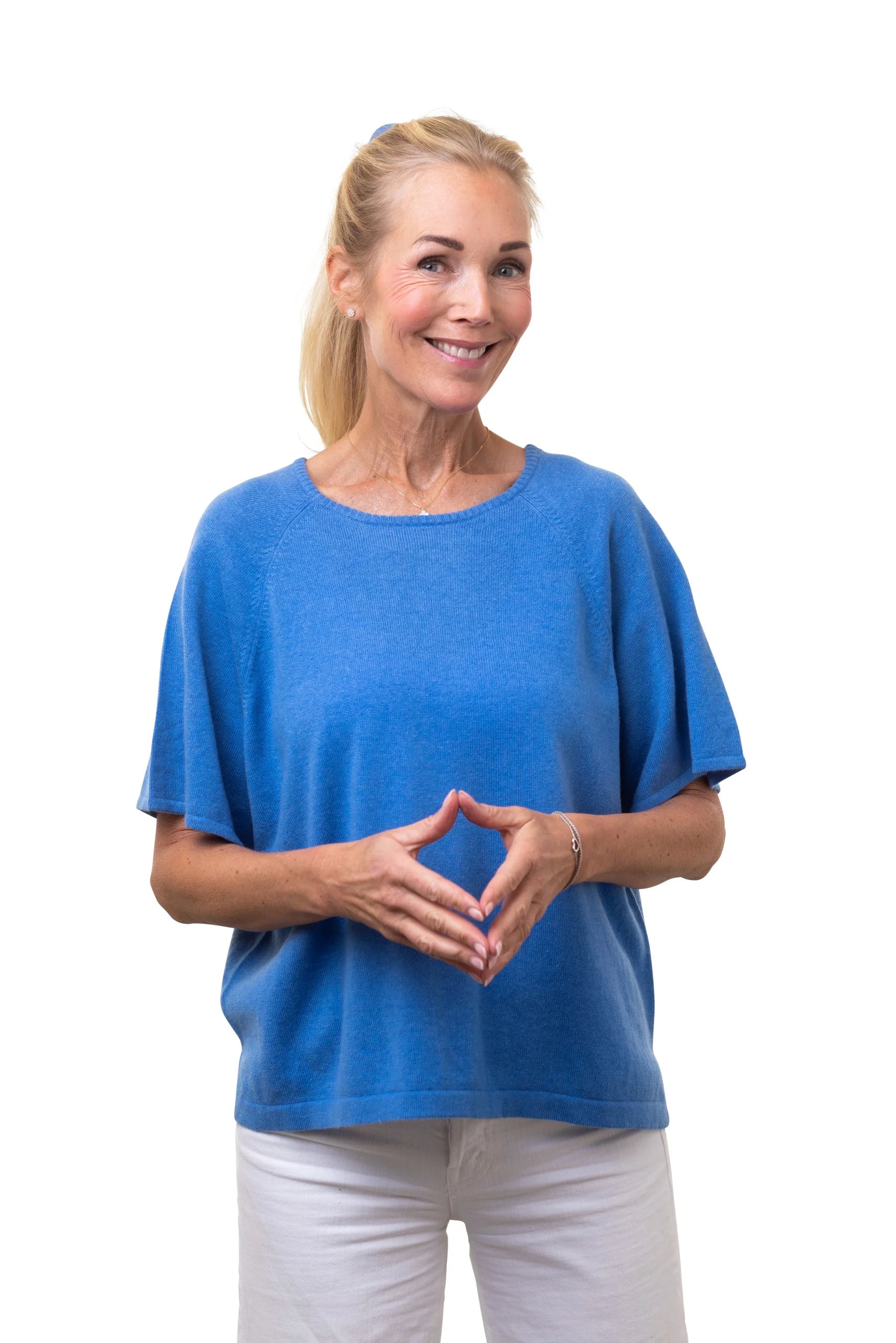 8Design Sofia Tröja Klassisk Blå