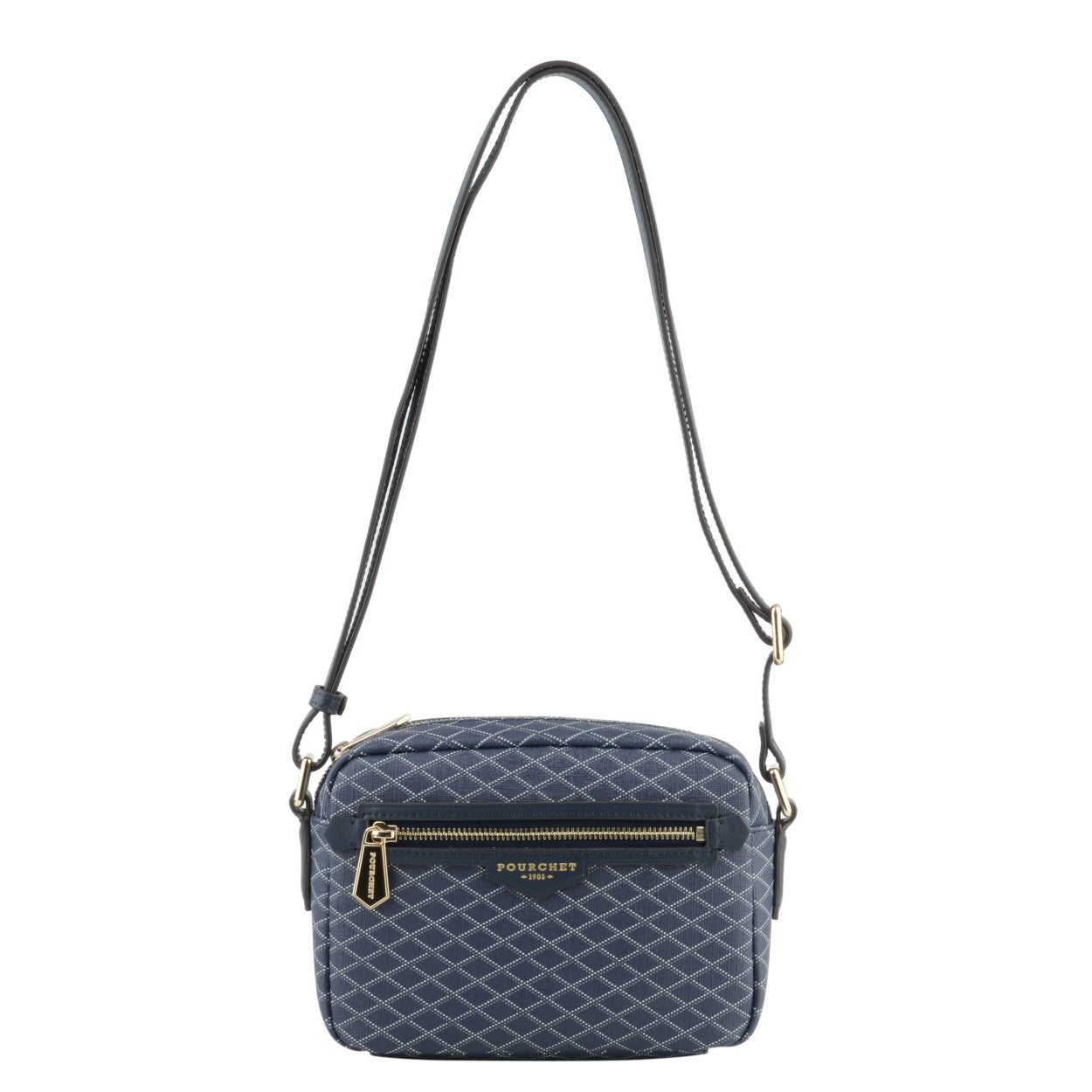 Pourchet Waves Cross Body Väska Navy