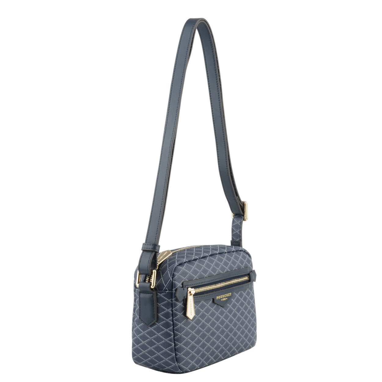 Pourchet Waves Cross Body Väska Navy