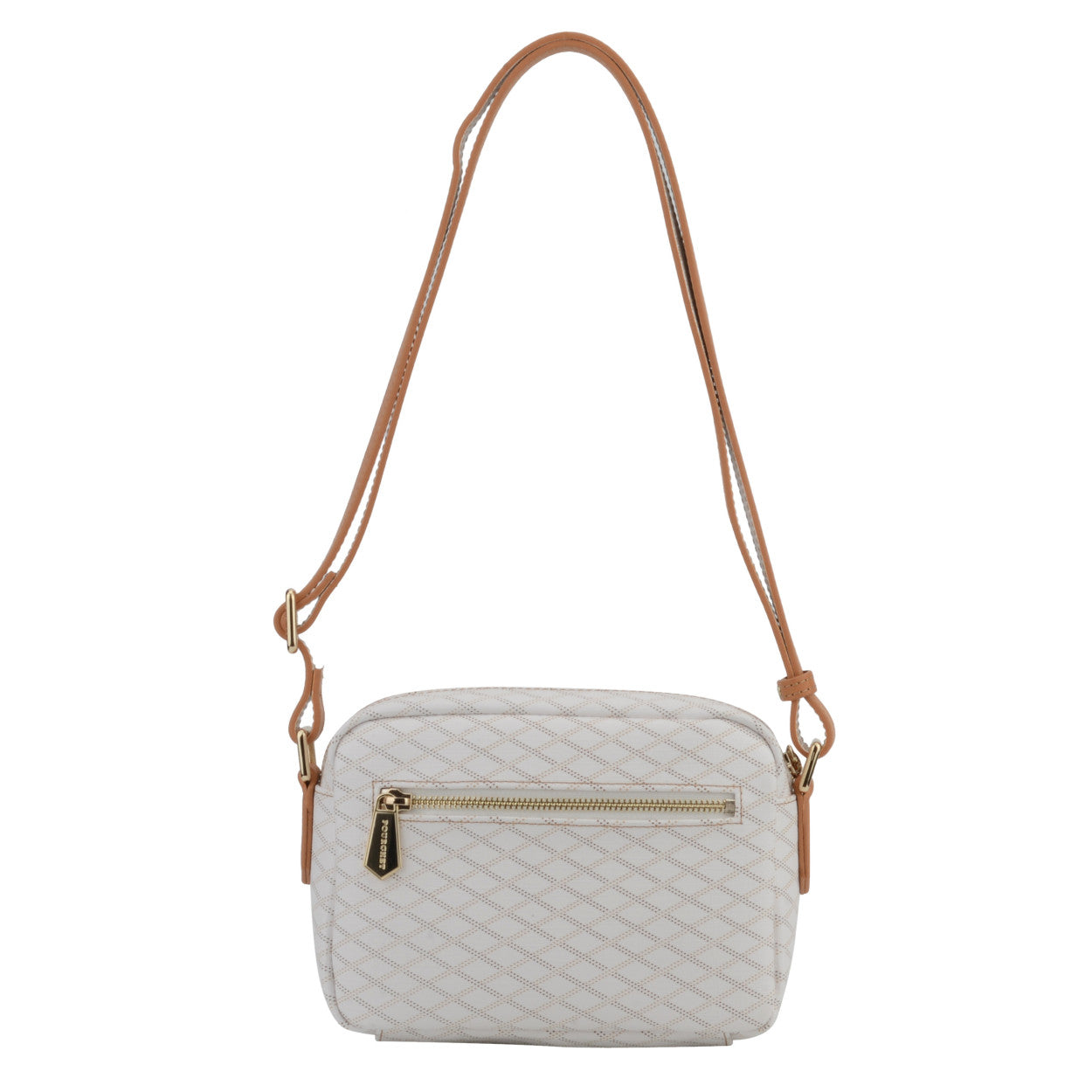 Pourchet Waves Cross Body Väska White