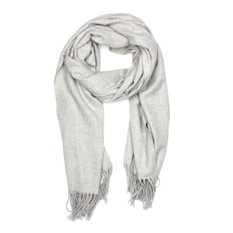 7East Westwood Stor Sjal Light Grey