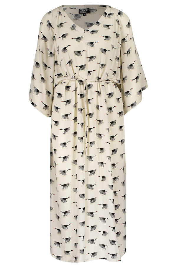 Zilch Kaftan Bird Off White