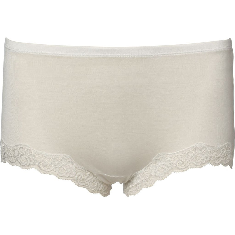 Lady Avenue Silk Jersey Boxertrosa Panty w.lace