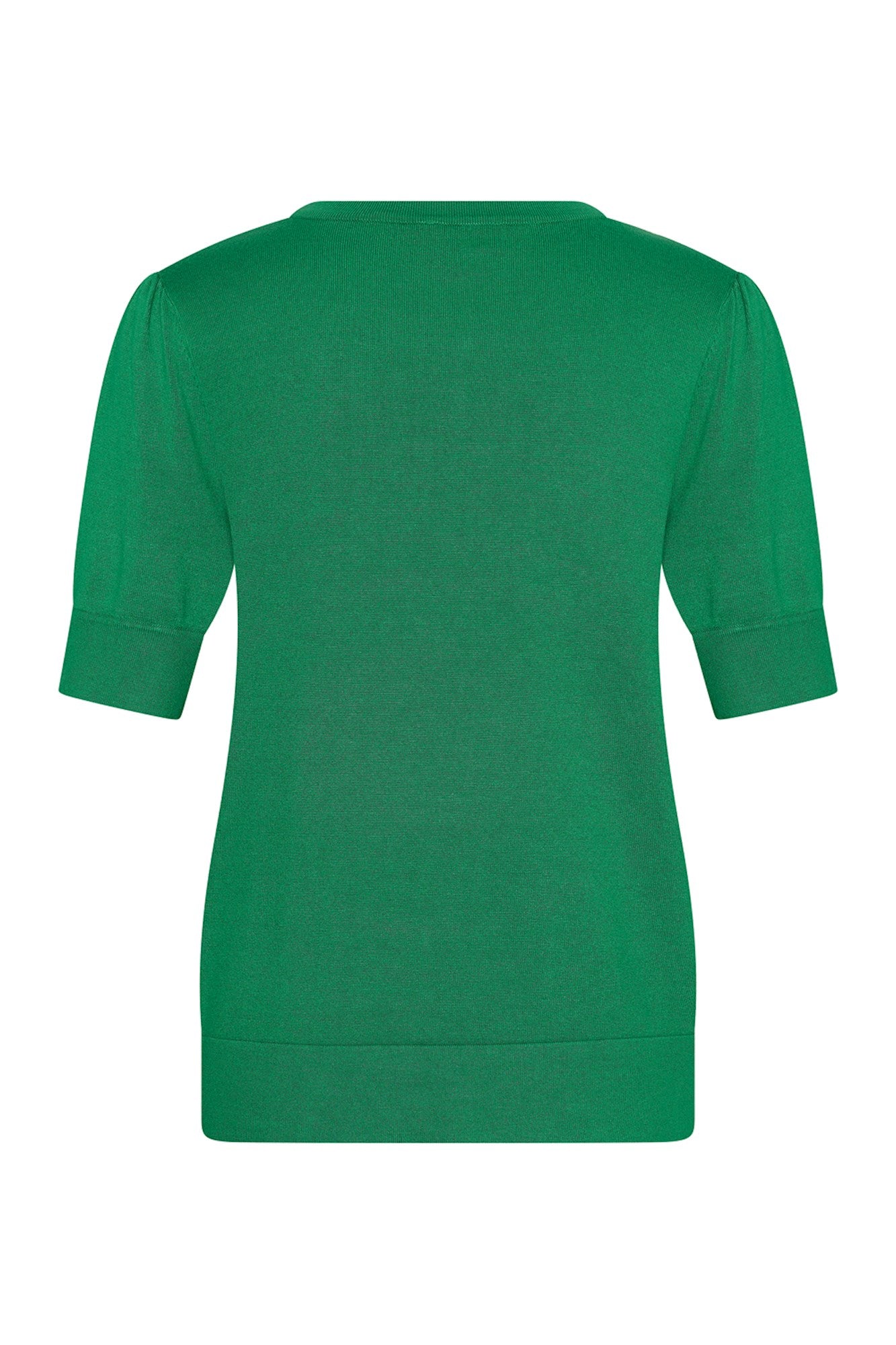 Zilch Stickad Bambu Top med Puff Apple