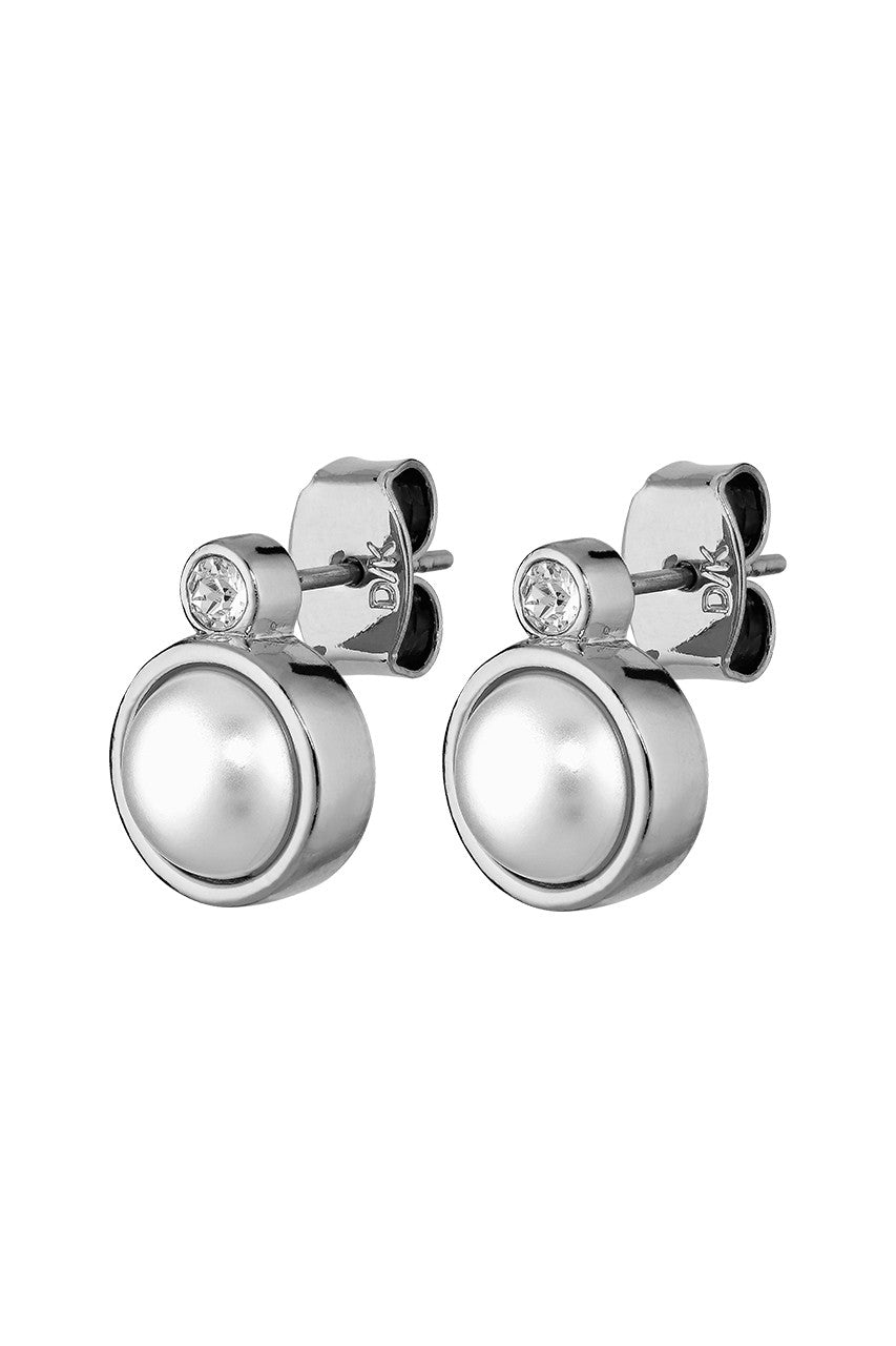 LONDON earring ss white pearl