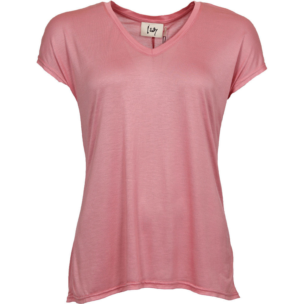 ISAY Nugga V-Neck T-Shirt Rose