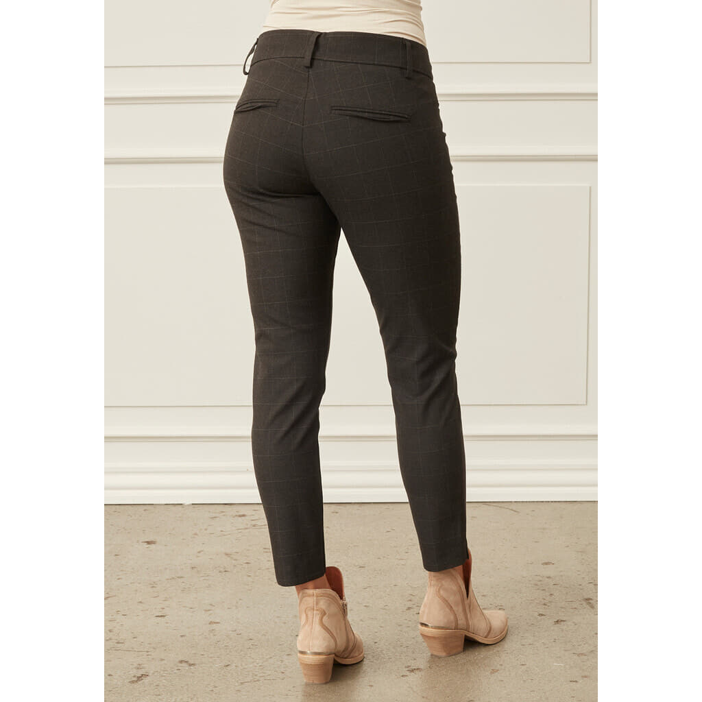 ISAY Genova Byxor Grey Check