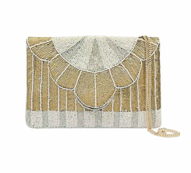 Pipol's Bazaar Queenly Clutch Creame