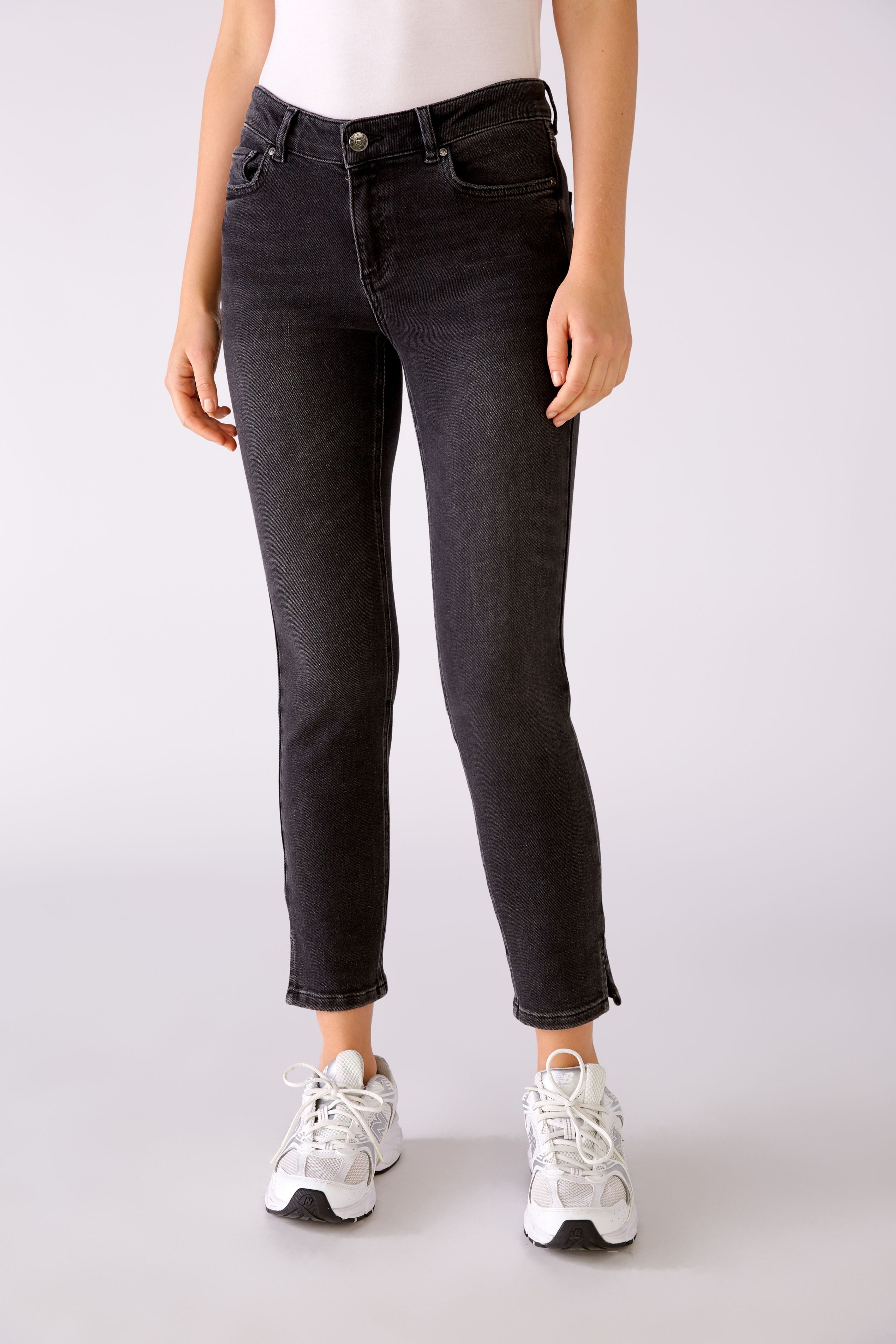 Oui Jeans Dark Grey Denim