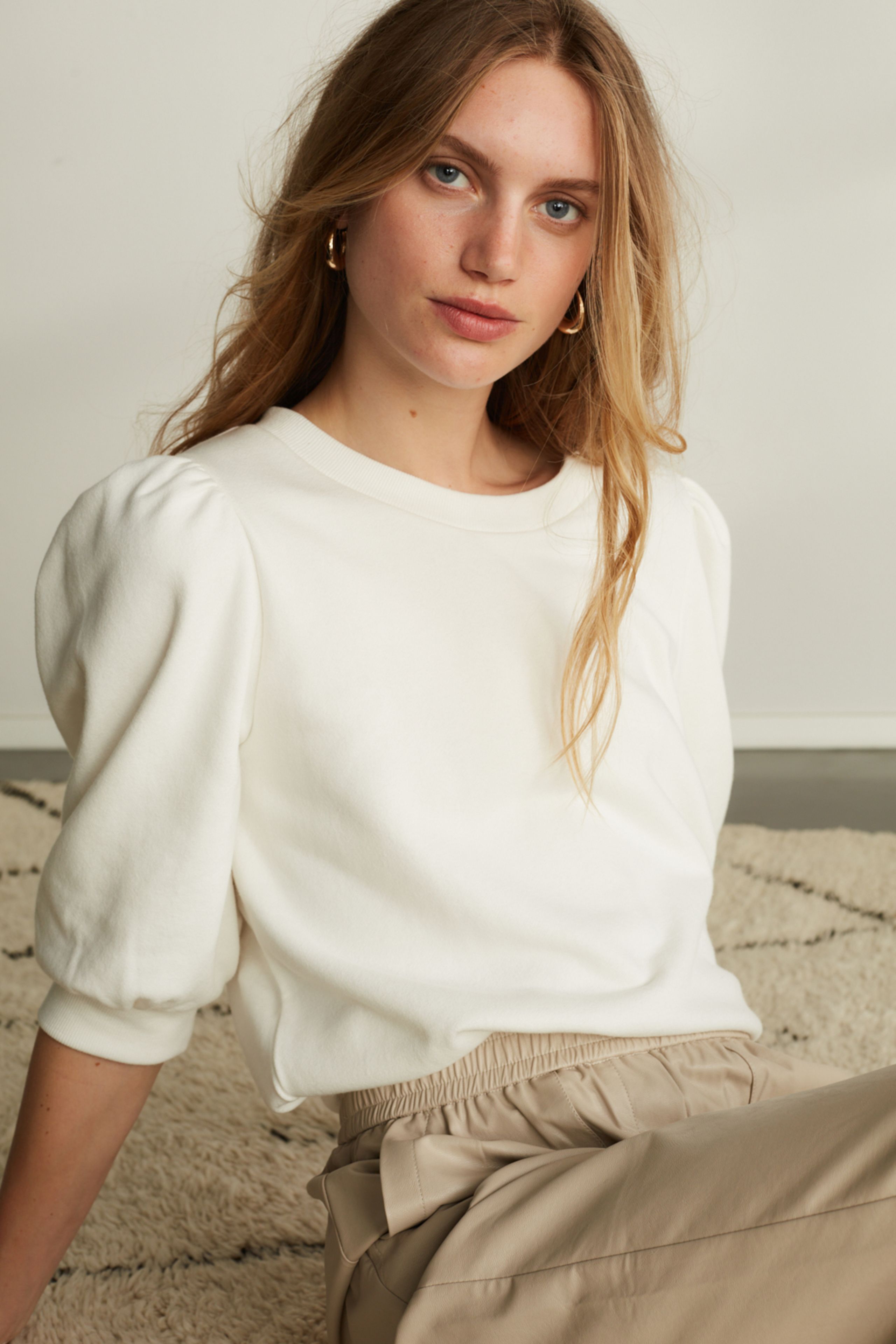 OUI Tröja Med Puffärm