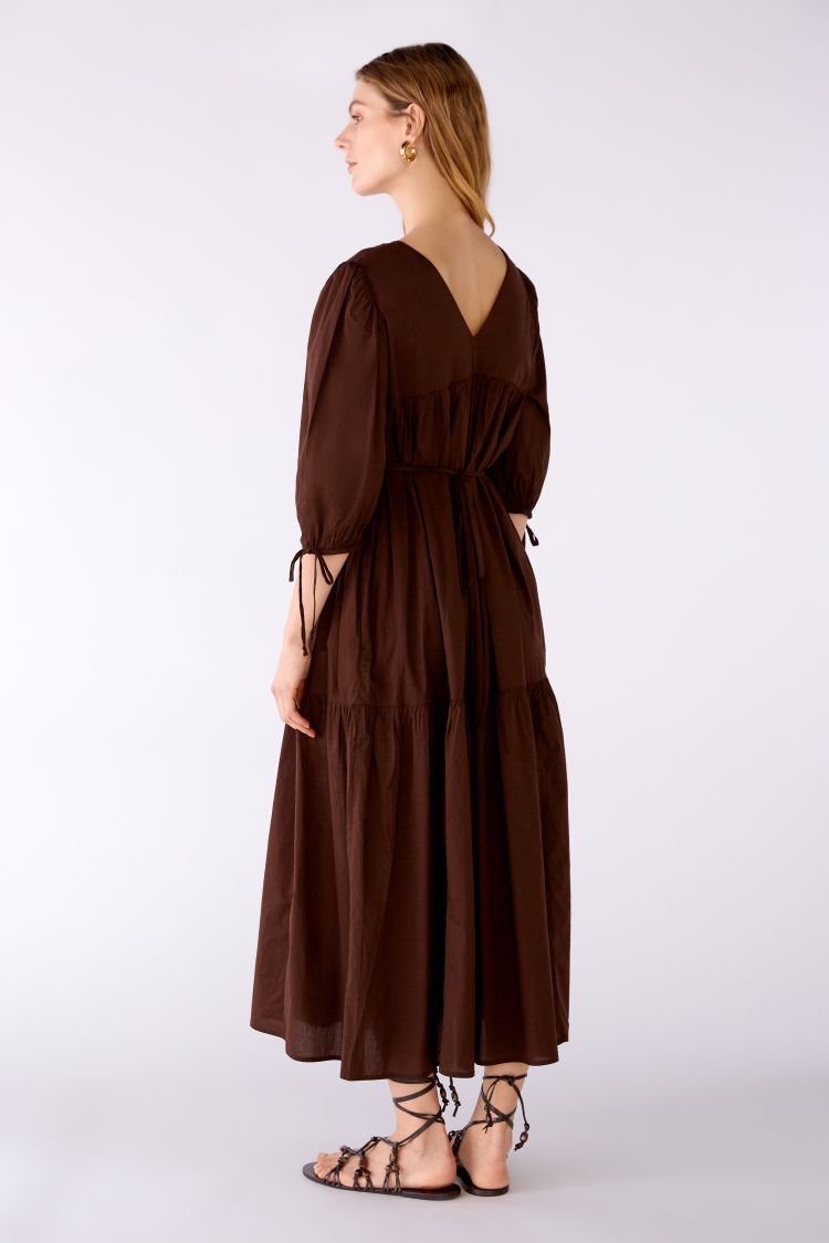 OUI Maxiklänning Brown
