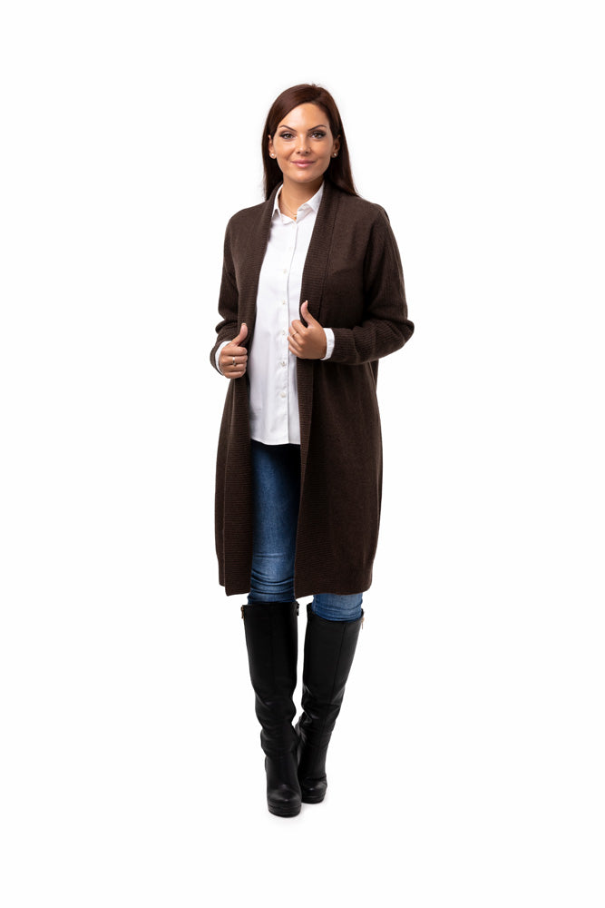 8Design Lång Kashmir Kofta Brown