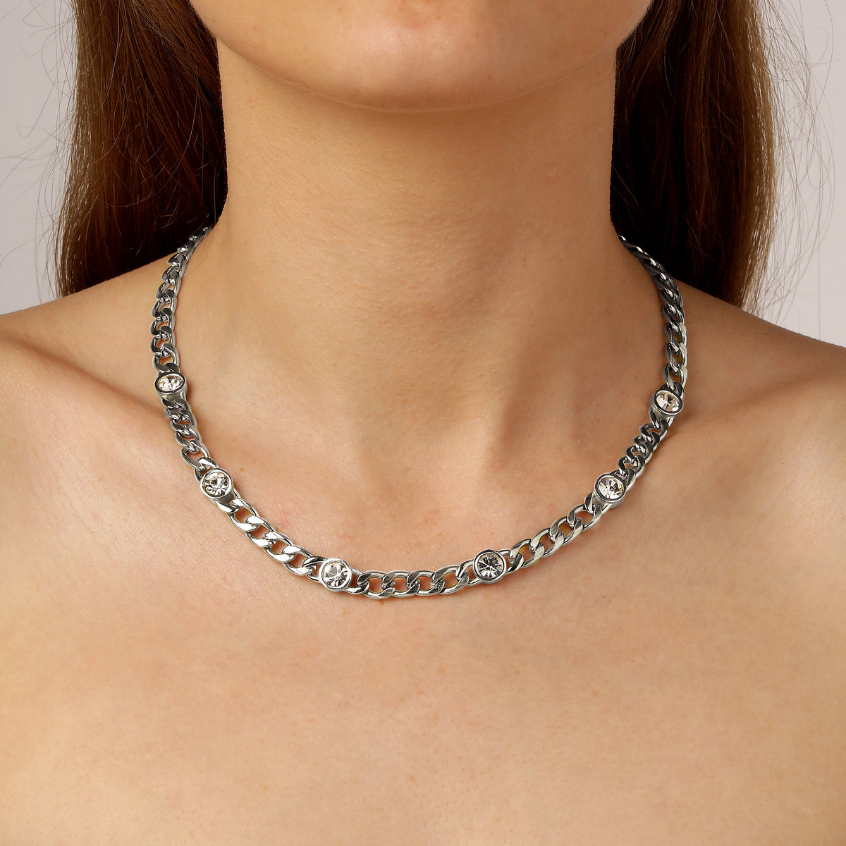 DYRBERG/KERN Armband Agnese SS Kristall