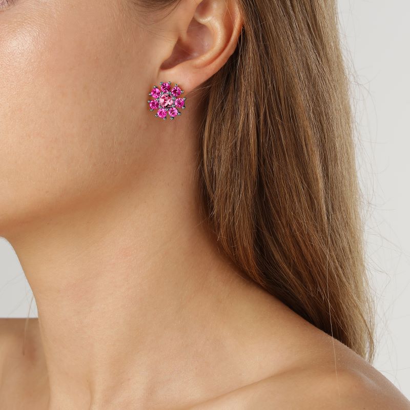 DYRBERG/KERN ÖRHÄNGE AUDE SS PINK