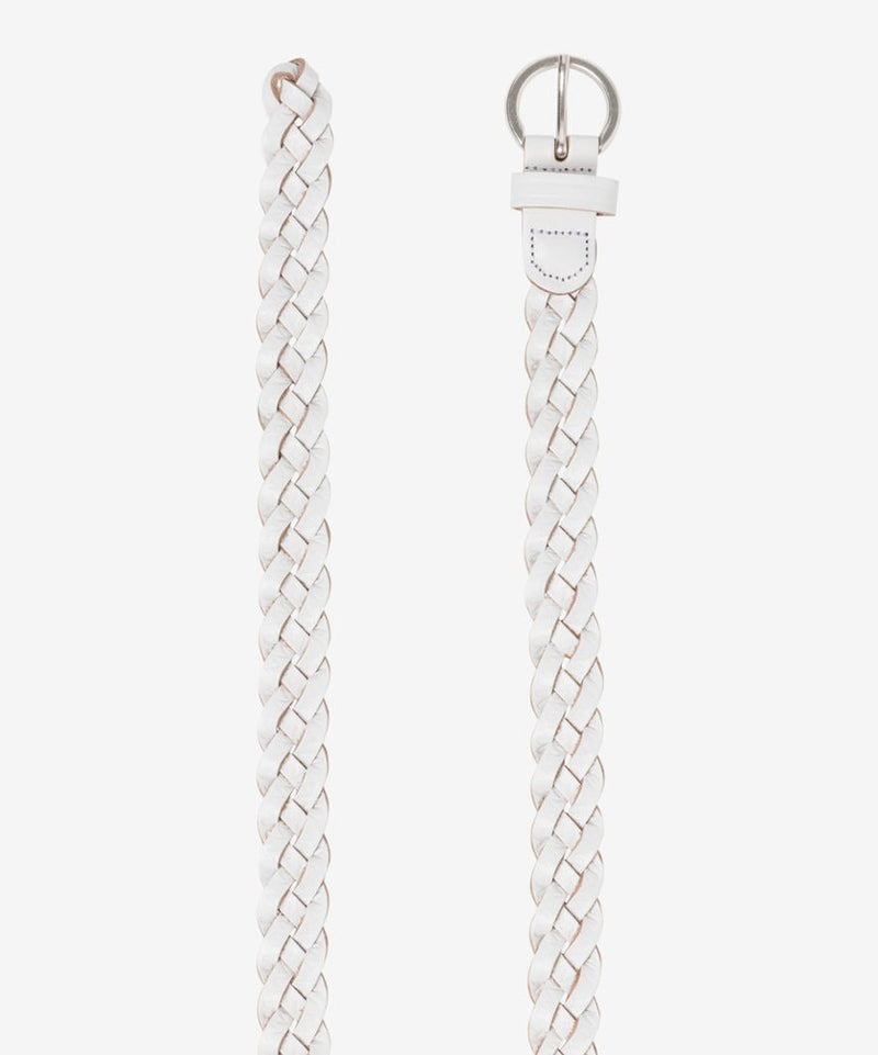 BRAX Läderbälte White