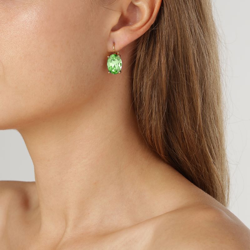 DYRBERG/KERN ÖRHÄNGE CHANTAL SG LIGHT GREEN