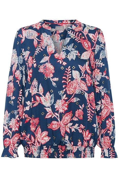 CULTURE Pia Blus Blue