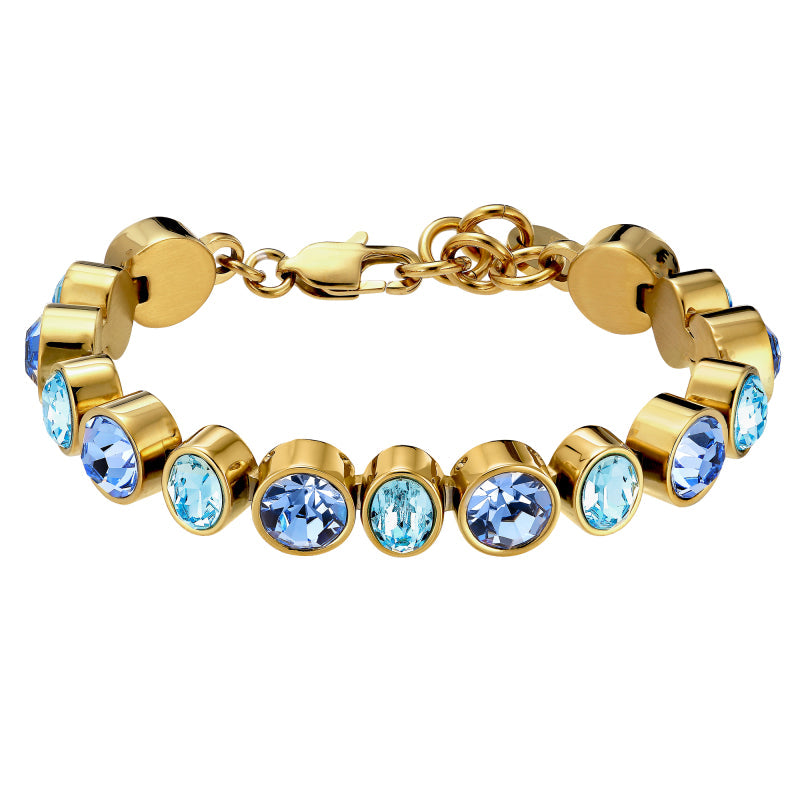 DYRBERG/KERN ARMBAND ELAINE SG AQUA BLUE