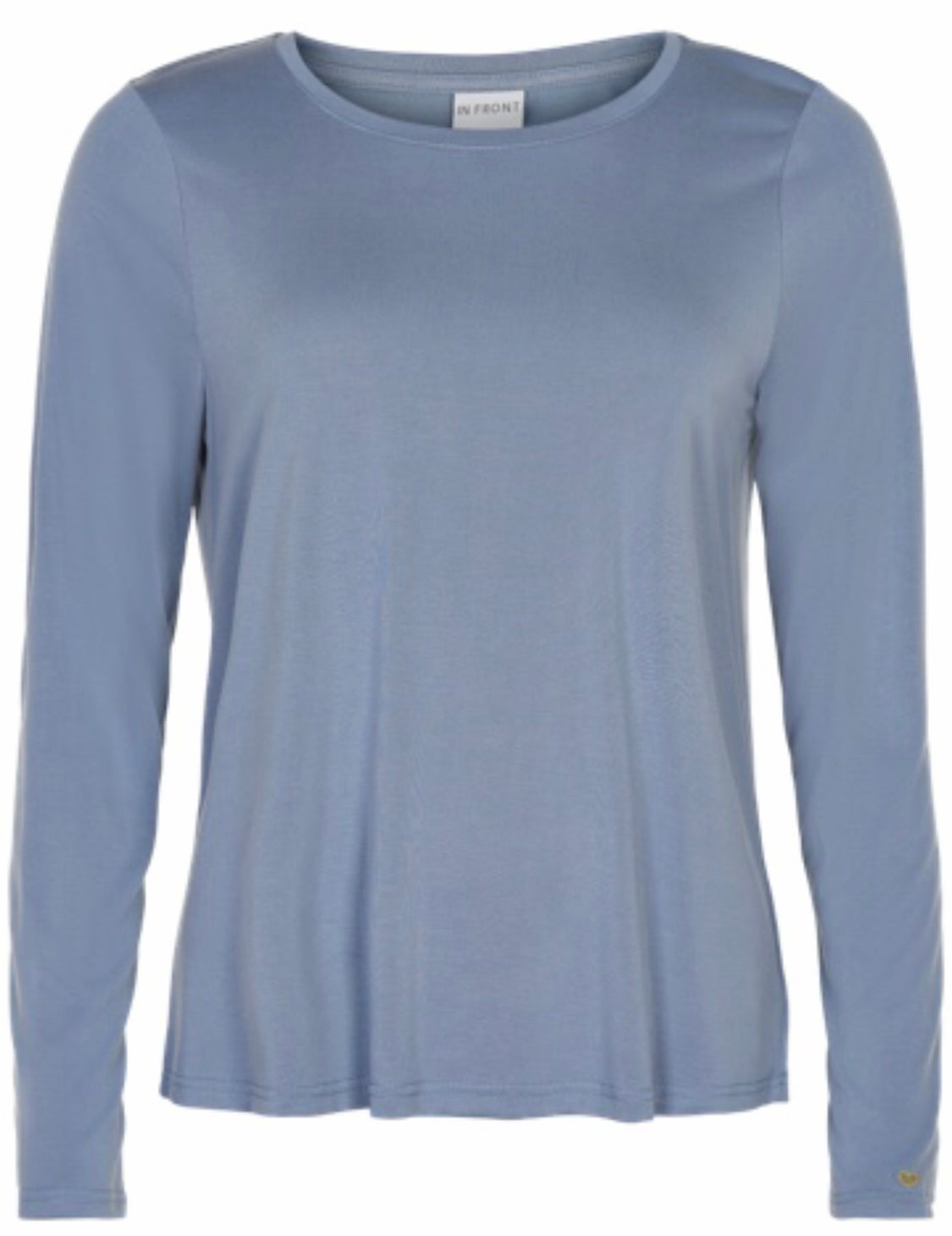 InFRONT Nina T-Shirt Långärm Dusty Blue