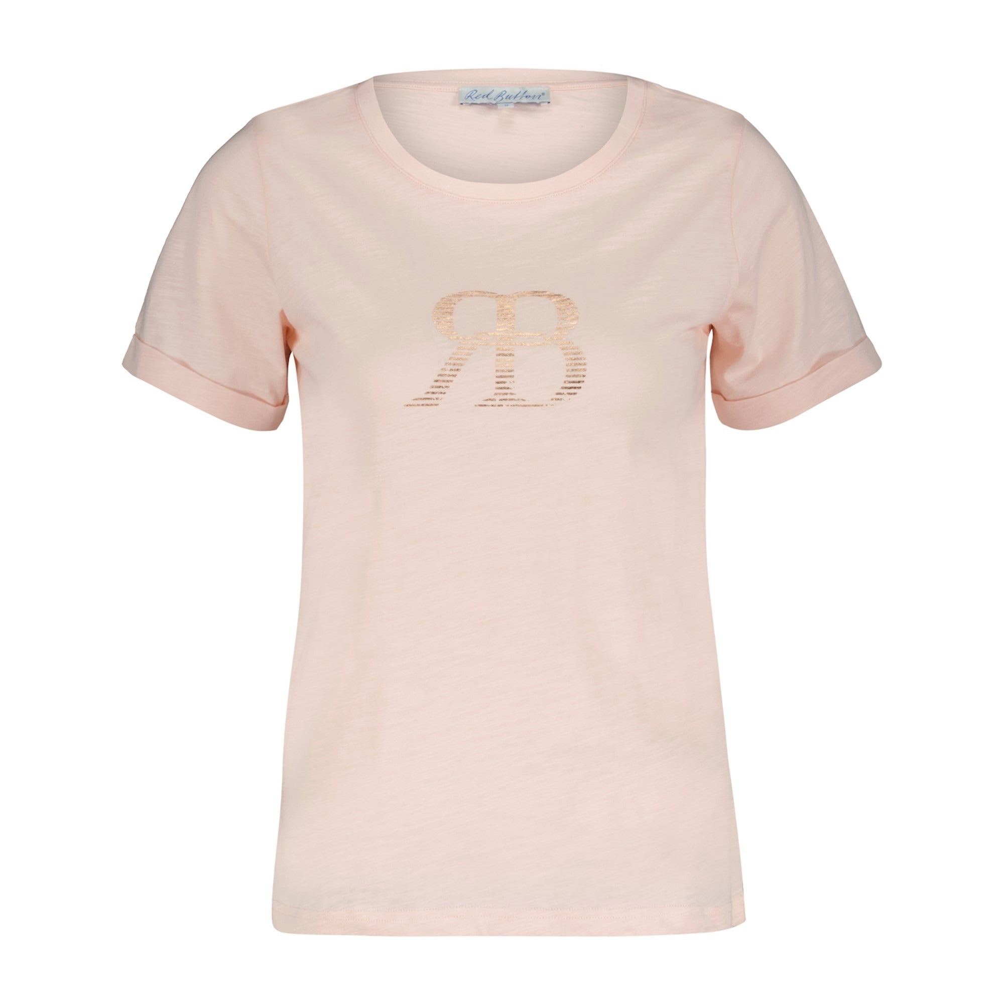 RED BUTTON Tee Temmy RB Foil Blush