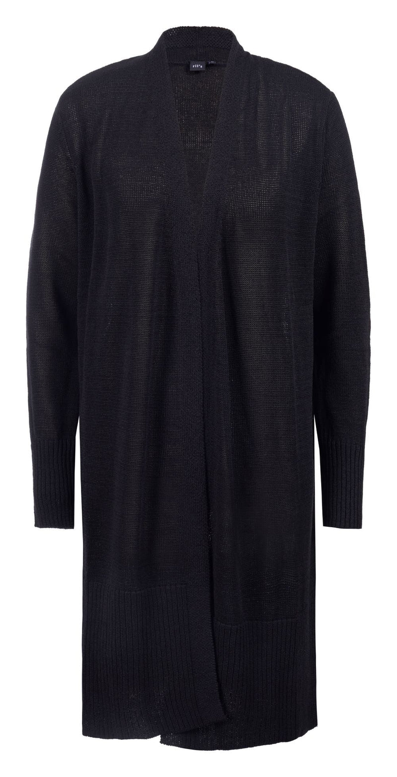 RIL'S SANDS Lång Kofta Basic black