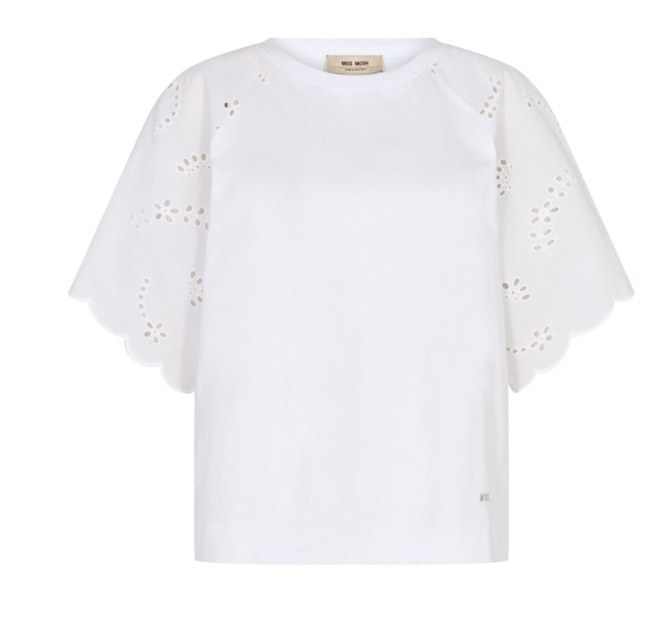 MosMosh Awe Anglaise Tee White