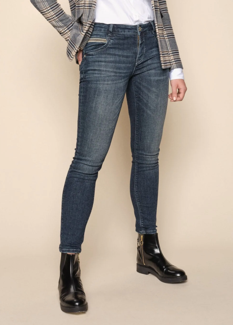 MosMosh Naomi Cool Jeans Blue Denim