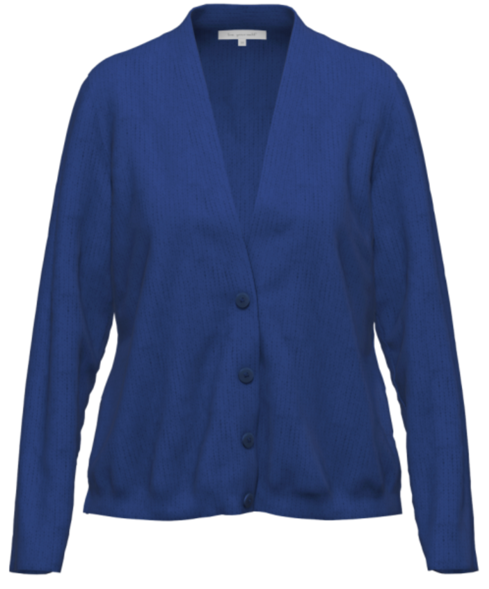 Erfo Stickad Kofta blue