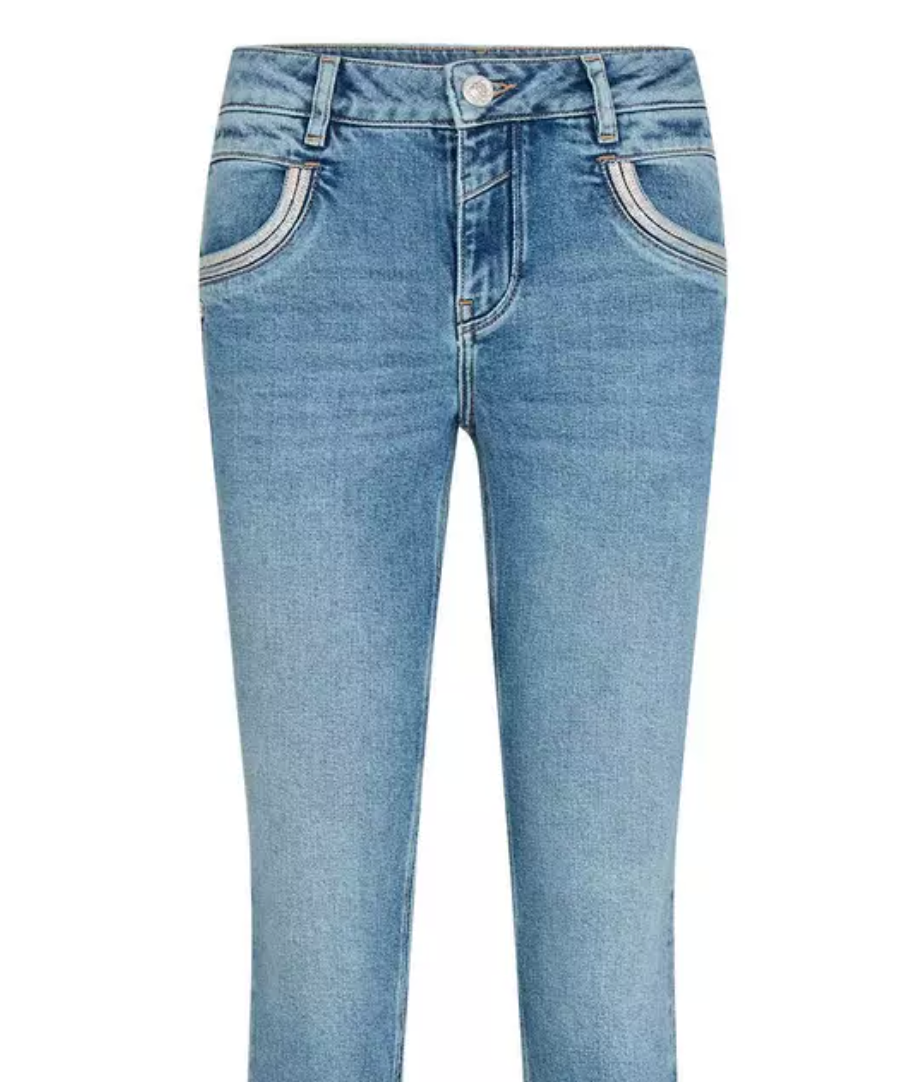MosMosh Naomi Celeste Jeans Light Blue Denim