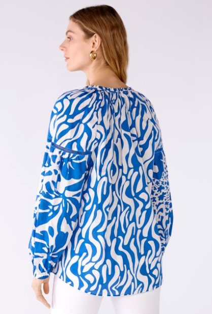 OUI Mönstrad Blus