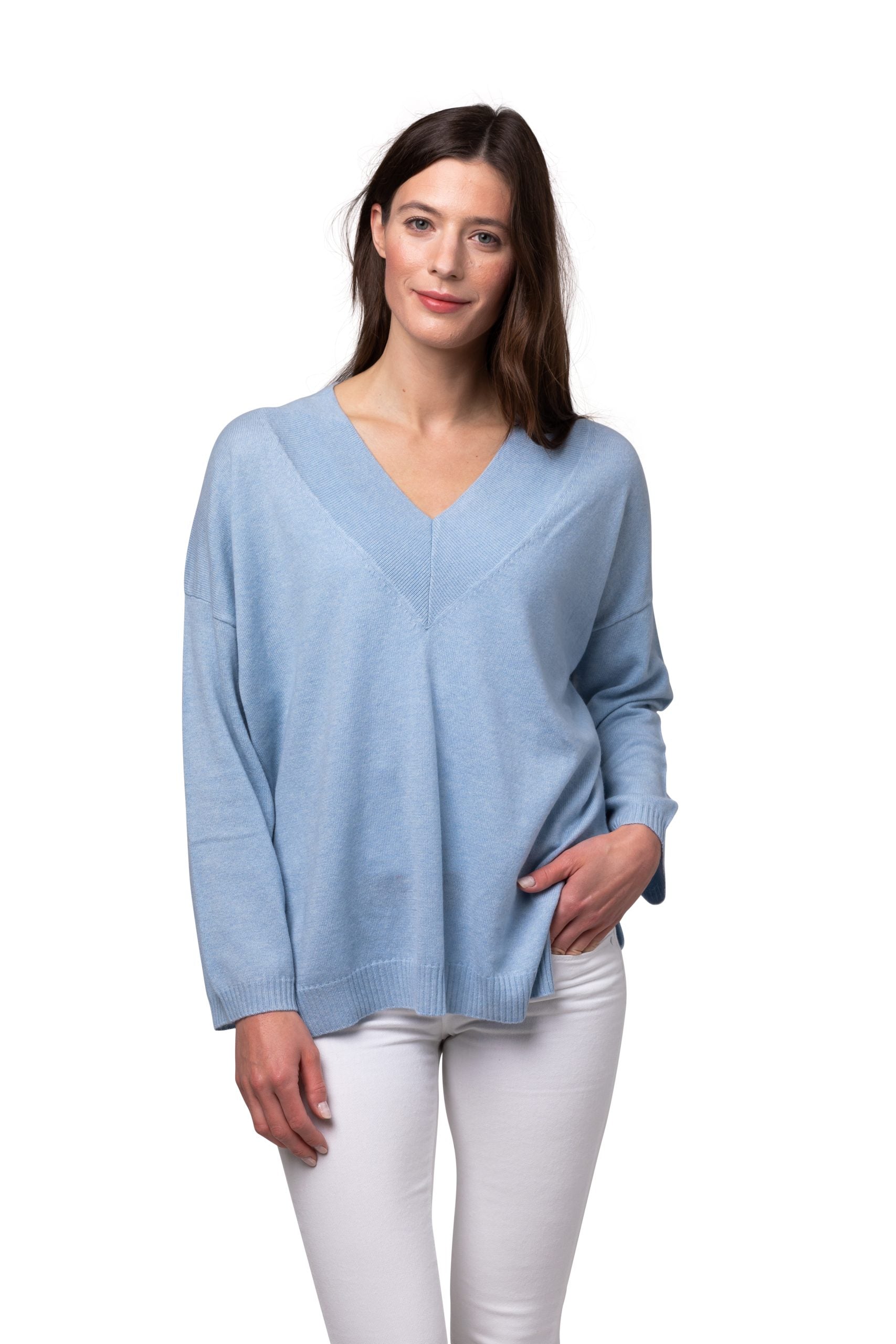 8Design Wilma Tröja Lightblue