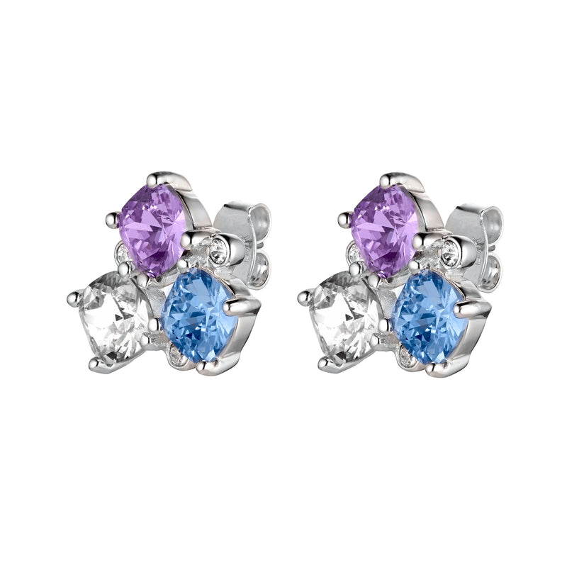 DYRBERG/KERN ÖRHÄNGEN VIENA SS BLUE/VIOLET
