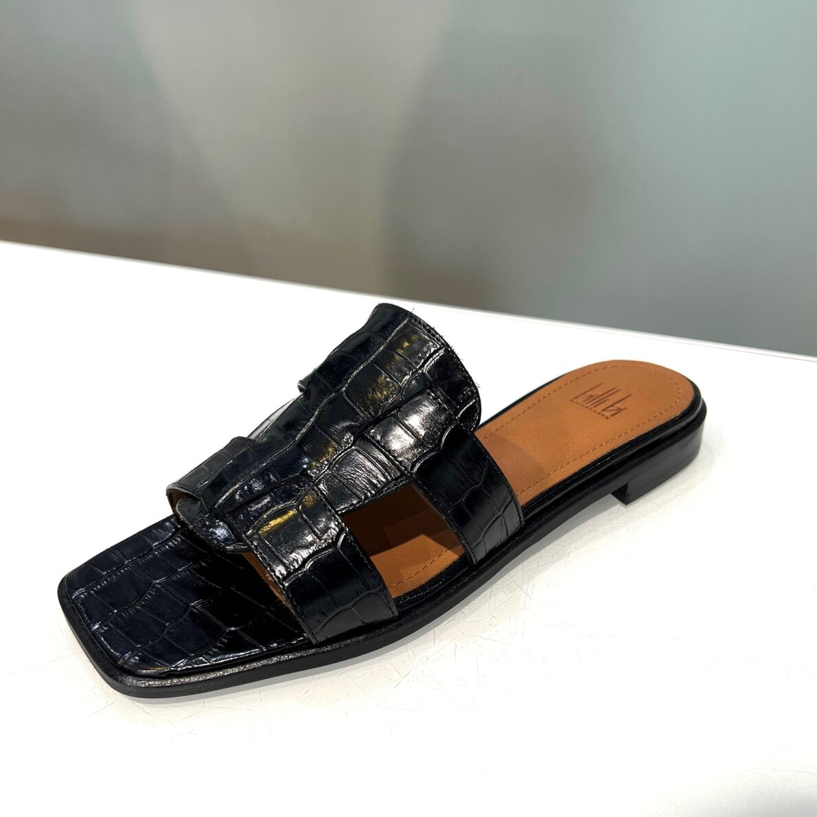BilliBi Monterrey Croco Black