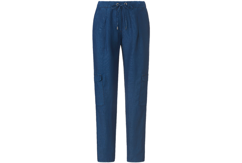 Brax Mareen Relaxed Fit Byxor Blue Denim