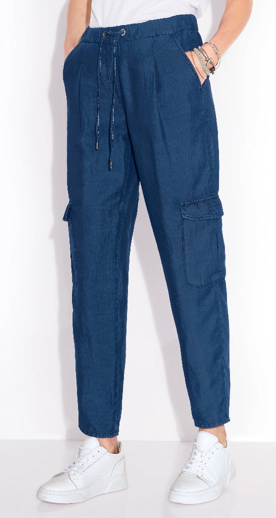 Brax Mareen Relaxed Fit Byxor Blue Denim