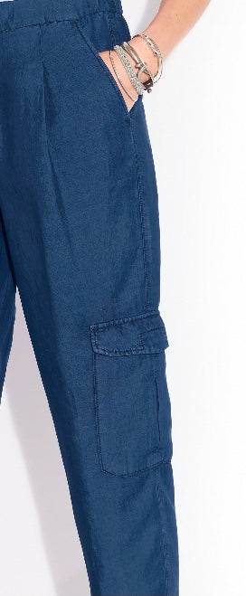 Brax Mareen Relaxed Fit Byxor Blue Denim