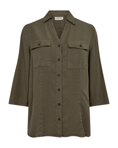 FREEQUENT CARLY Skjorta Olive
