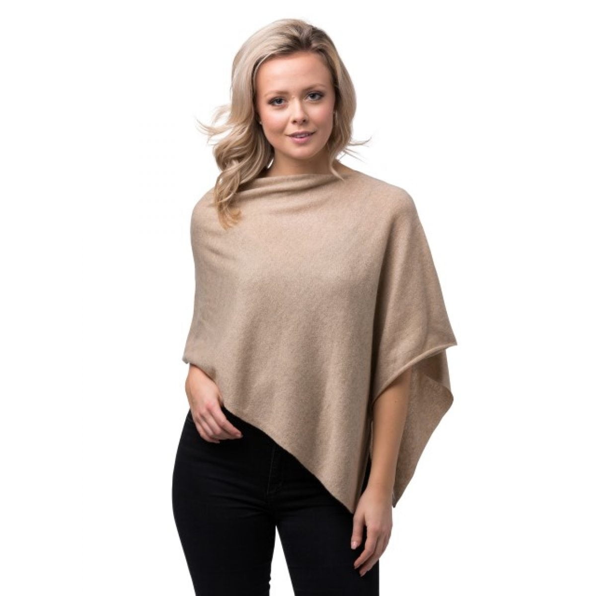 8Design Small Poncho Light Beige